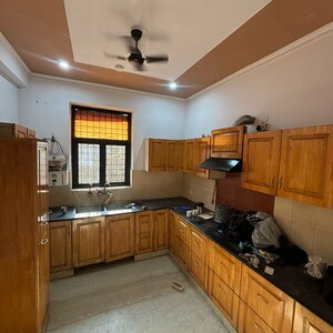 Kitchen in 3 BHK Builder Floor at RWA Apartments Sector 52, Arun Vihar – for Rent