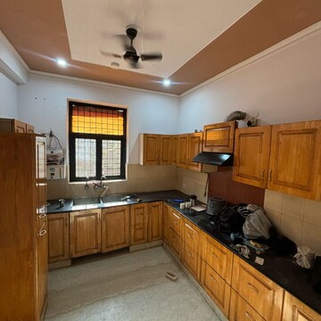 Kitchen in 3 BHK Builder Floor at RWA Apartments Sector 52, Arun Vihar – for Rent