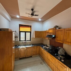 Kitchen in 3 BHK Builder Floor at RWA Apartments Sector 52, Arun Vihar – for Rent