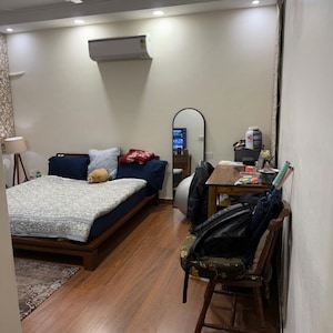 Bedroom in 3 BHK Builder Floor at RWA Apartments Sector 51, Kendriya Vihar – for Rent