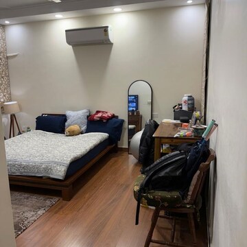 Bedroom in 3 BHK Builder Floor at RWA Apartments Sector 51, Kendriya Vihar – for Rent
