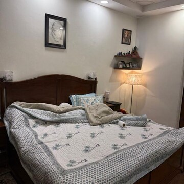 Bedroom in 3 BHK Builder Floor at RWA Apartments Sector 51, Kendriya Vihar – for Rent