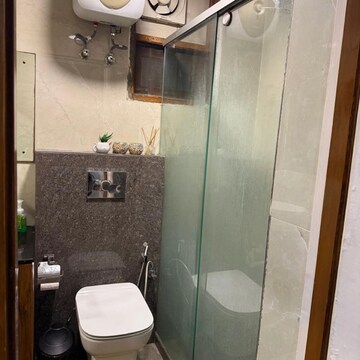 Bathroom in 3 BHK Builder Floor at RWA Apartments Sector 51, Kendriya Vihar – for Rent