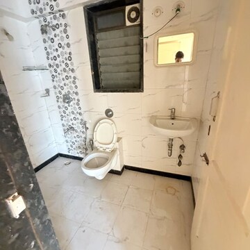 Bathroom in 2 BHK Apartment at Shree Aasavari Apartment, Vitawa – for Rent