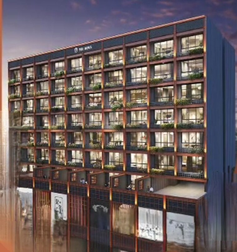 Exterior View, nahar-yuu-nova Studio 299 Sq.Ft. Apartment In Chandivali Mumbai 10011931