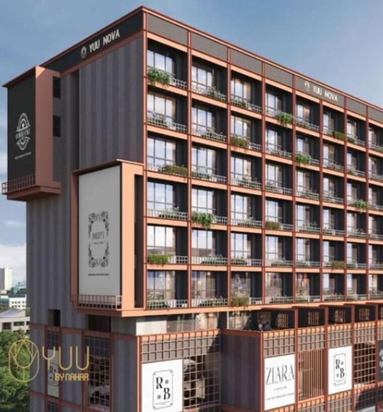 Exterior View, nahar-yuu-nova Studio 299 Sq.Ft. Apartment In Chandivali Mumbai 10011931