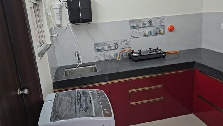 Kitchen, tcg-the-cliff-garden 2 Bedroom 700 Sq.Ft. Apartment In Hinjewadi Pune 10011932