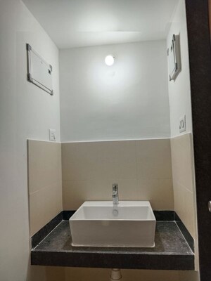 Bathroom in 2 BHK Apartment at ARV Newtown, Pisoli – for Rent