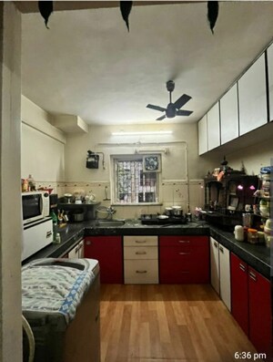 Kitchen in 1 BHK Apartment at Khopat – for Rent