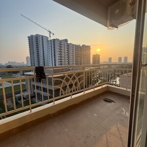 Balcony in 3.5 BHK Apartment at The Center Court, Sector 88a – for Rent