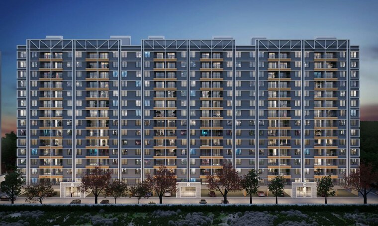 Exterior View, dhvanil-harmony 2 Bedroom 782 Sq.Ft. Apartment In Hadapsar Pune 9982006