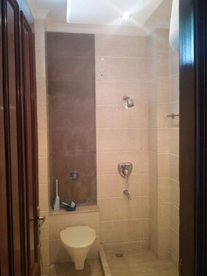 Bathroom in 3 BHK Builder Floor at Greater Kailash I – for Rent