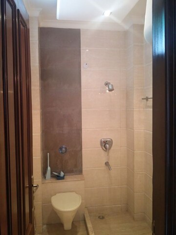 Bathroom in 3 BHK Builder Floor at Greater Kailash I – for Rent