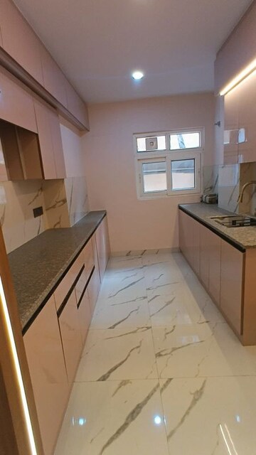 Kitchen in 3 BHK Builder Floor at Greater Kailash I – for Sale