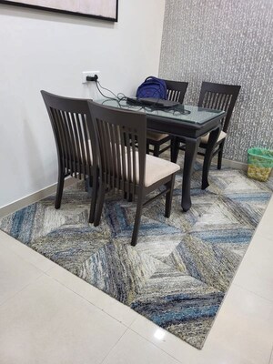 Dining area in 3 BHK Apartment at Evershine Embassy, Andheri West – for Rent
