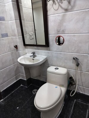 Bathroom in 3 BHK Builder Floor at Kailash Colony – for Sale