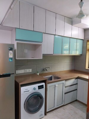 Kitchen in 2 BHK Apartment at Trishul CHS, Andheri West – for Rent