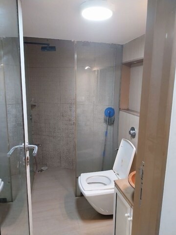 Bathroom in 2 BHK Apartment at Trishul CHS, Andheri West – for Rent