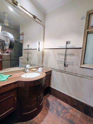 Kitchen in 3 BHK Builder Floor at Greater Kailash I – for Rent