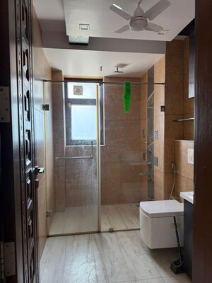 Bathroom in 3 BHK Builder Floor at Sector 15 ii – for Rent