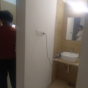 Bathroom in 3 BHK Apartment at Platinum Life, Andheri West – for Rent