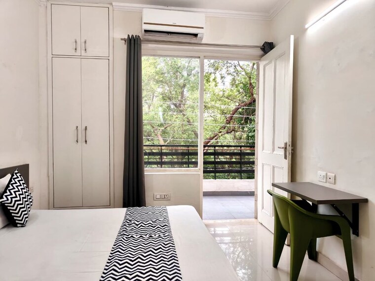 Master Bedroom, south city 1 3 Bedroom 2000 Sq.Ft. Builder Floor In South City 1 Gurgaon 10012034