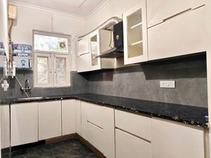 Kitchen in 3 BHK Builder Floor at South City 1 – for Rent