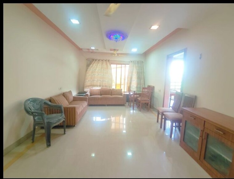 Living Room, jangid-heights 3 Bedroom 1300 Sq.Ft. Apartment In Ghodbunder Road Thane 10012038