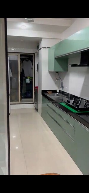 Kitchen in 2 BHK Apartment at Royal Classic Co Op Society, Andheri West – for Rent