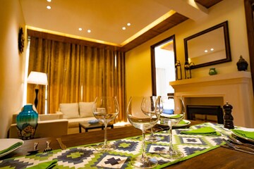 Living Room in 4 BHK Apartment at Chandimandir – for Sale