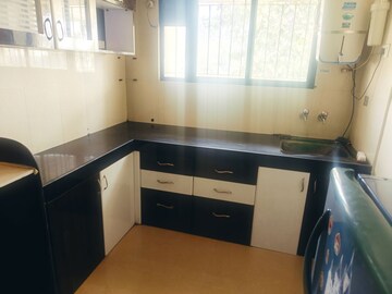 Kitchen in 1 BHK Apartment at Gulmohar Serene, Kharadi – for Rent