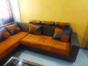 Bedroom in 1 BHK Apartment at Gulmohar Serene, Kharadi – for Rent