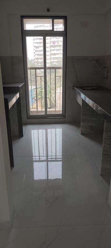 Balcony in 1 BHK Apartment at Metropolis Bayside, Kasarvadavali – for Rent