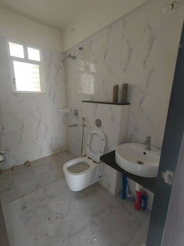 Bathroom in 2 BHK Apartment at Majestique Towers, Kharadi – for Rent