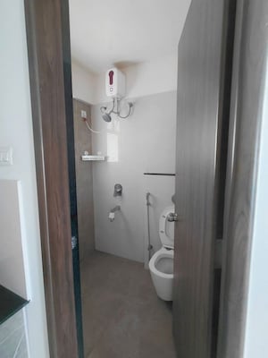 Bathroom in 2 BHK Apartment at Majestique Towers, Kharadi – for Rent