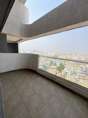 Balcony in 2.5 BHK Apartment at Royal Velstand Phase 2, Kharadi – for Rent