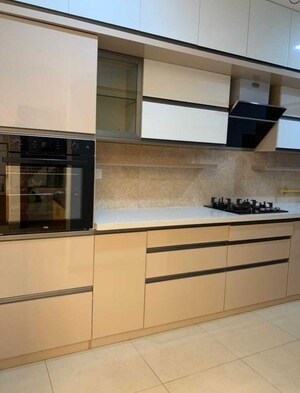 Kitchen in 3 BHK Apartment at Prestige High Fields, Gachibowli – for Sale
