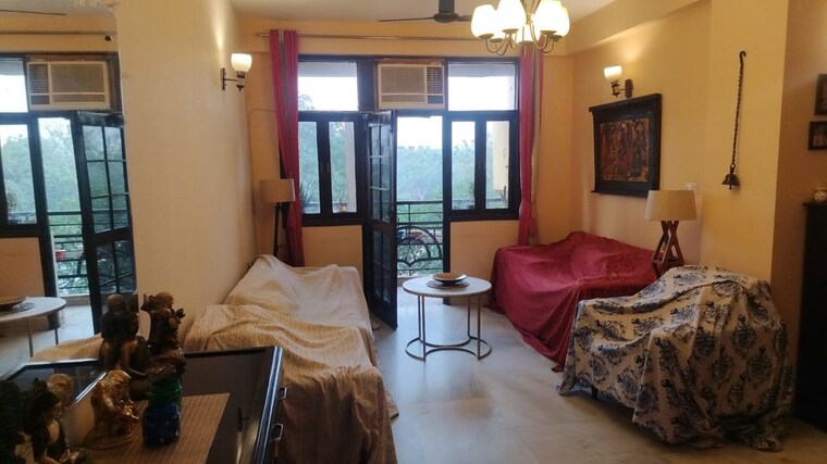 Living Room, ats-greens-i 3 Bedroom 1260 Sq.Ft. Apartment In Sector 50 Noida 10012136