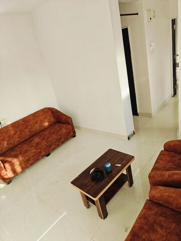 Living Room in 1 BHK Apartment at Madhuban Satin Brick, Kharadi – for Rent