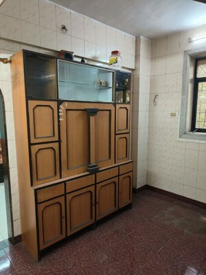 Kitchen in 1 BHK Apartment at Kashish Park Tower B, Lal Bahadur Shastri Road – for Rent