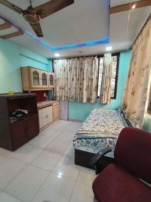 Bedroom in 1 BHK Apartment at Kashish Park Tower B, Lal Bahadur Shastri Road – for Rent