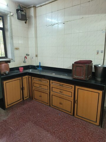 Kitchen in 1 BHK Apartment at Kashish Park Tower B, Lal Bahadur Shastri Road – for Rent