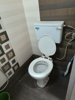 Bathroom in 1 BHK Apartment at Kashish Park Tower B, Lal Bahadur Shastri Road – for Rent