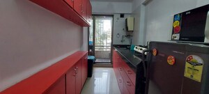 Kitchen in 1 BHK Apartment at Bali Residency, Malad West – for Rent