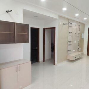 Living Room in 3 BHK Apartment at Prestige Beverly Hills, Kokapet – for Rent