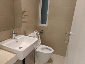 Washroom in 3 BHK Apartment at Indiabulls Sky Forest, Lower Parel – for Rent