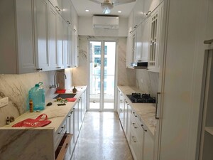 Kitchen in 3 BHK Apartment at Indiabulls Sky Forest, Lower Parel – for Rent