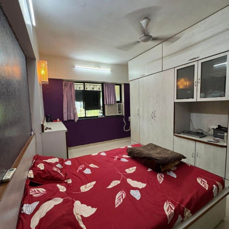 Bedroom, thane west Pg For Boys In Thane West 10012225