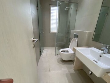 Bathroom in 3 BHK Apartment at Indiabulls Sky Forest, Lower Parel – for Rent