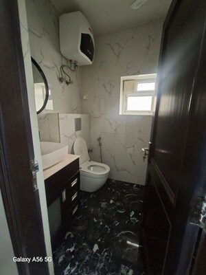 Bathroom in 3 BHK Apartment at Vasant Kunj – for Rent